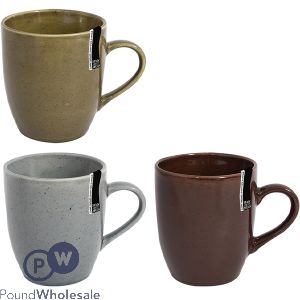 Mad About Mugs Stoneware Reactive Glaze Mug 330ml Assorted Colours