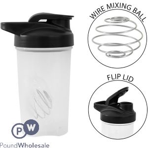 Coco & Gray Protein Shaker Drinking Bottle 500ml