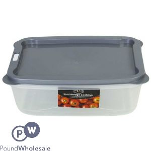 COOKHOUSE FOOD STORAGE BOX WITH VENT 3 LITRE 3 ASSORTED COLOURS