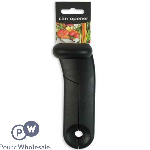 CAN OPENER KITCHEN UTENSIL BLACK