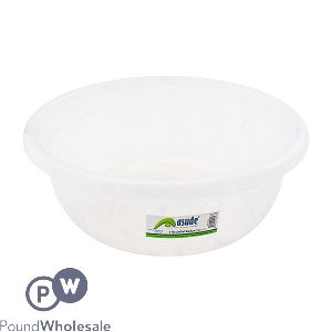 Asude Transparent Plastic Bowl 5.5l