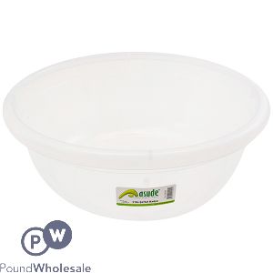 Asude Transparent Plastic Bowl 10l