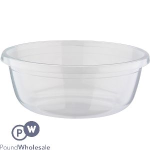 Asude Transparent Plastic Bowl 10l
