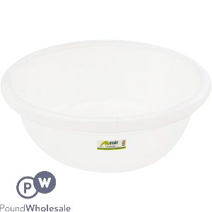 ASUDE TRANSPARENT LARGE PLASTIC BOWL 27L