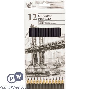 CHILTERN ARTS GRADED PENCILS 12 PACK