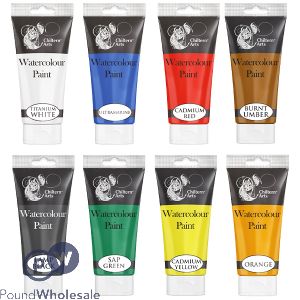 Chiltern Arts Watercolour Paint Tube 120ml Cdu Assorted Colours