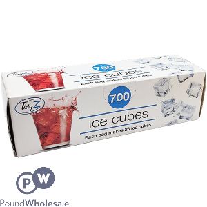 TIDYZ 700 ICE CUBE BAGS