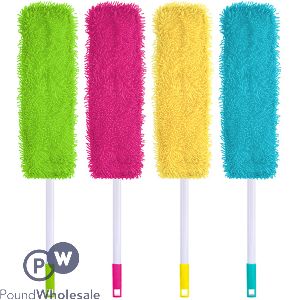 Bettina Chenille Mop With Extendable Handle 1.2m Assorted Colours