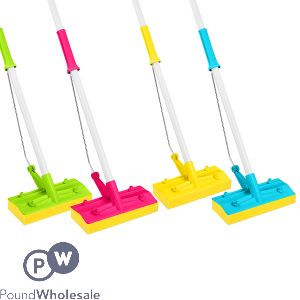 Squeezy Mop With Handle Assorted Colours