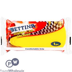 Bettina Comfortable Grip Jumbo Car Sponge