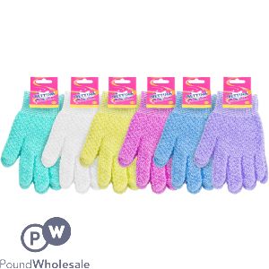 Bettina Exfoliating Massage Glove Assorted Colours