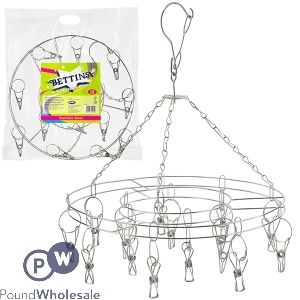 Bettina Stainless Steel Laundry Airer 15 Pegs