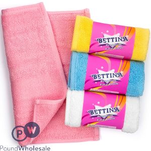 Bettina Premium Face Cloth Assorted Colours