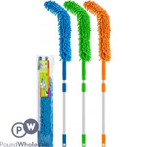 Bettina Chenille Flexible Duster Telescopic Handle 3 Assorted Colours