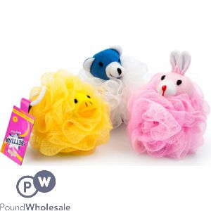 Bettina Animal Body Puffs Assorted Designs