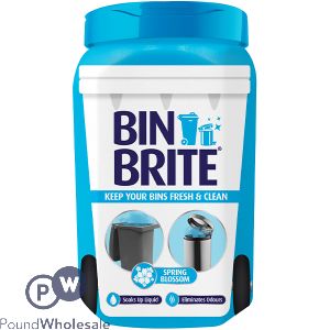 Bin Brite Spring Blossom Bin Odour Neutraliser 500g