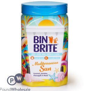 Bin Brite Mediterranean Sun Bin Odour Neutraliser 500g