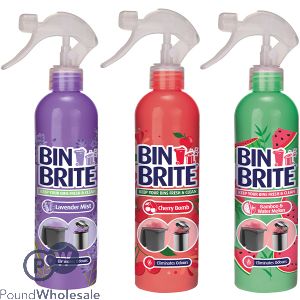 Bin Brite Bin Odour Neutraliser Spray 400ml Assorted Fragrances