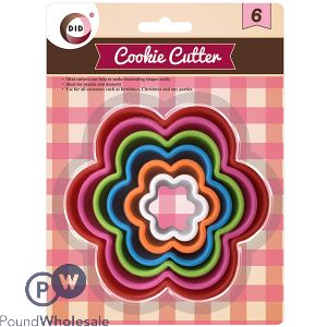 DID COOKIE CUTTER SET 6PC