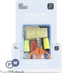 So Useful Sewing Kit 21pc Cdu