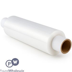 Clear 23 Microns Extended Core Pallet Wrap 400mm X 450m