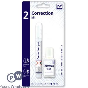 CORRECTION FLUID SET 2PC