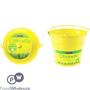 Chatsworth Citronella Outdoor Fragranced Bucket Candle