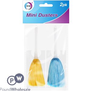 Did Assorted Colour Mini Dusters 2 Pack