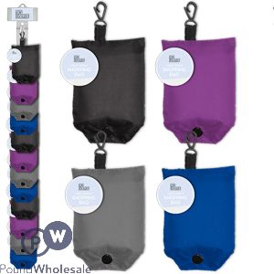 So Useful Fold Away Shopping Bag 48cm X 42cm Clip Strip Assorted Colours