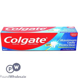 Colgate Fluoride & Calcium Maximum Cavity Protection Toothpaste 100ml