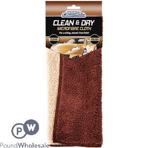 Car Pride Clean &amp; Dry Microfibre Cloth