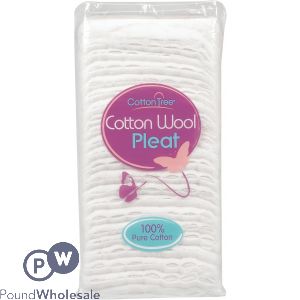 Cotton Tree 100% Cotton Wool Pleat 80g