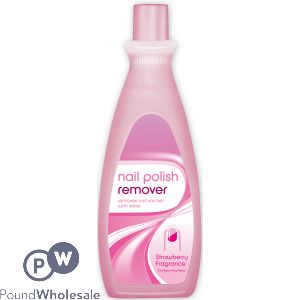 NAIL POLISH REMOVER STRAWBERRY FRAGRANCE 295ML