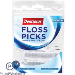 Claradent Dental Floss Picks 50 Pack