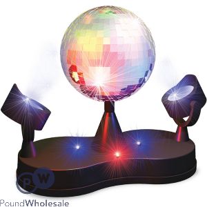 Light-up Rotating Party Mirror Disco Ball