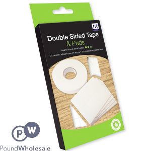 DOUBLE SIDED TAPE &amp; PADS