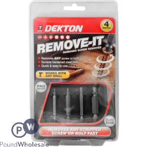 DEKTON REMOVE-IT PRO SCREW REMOVER