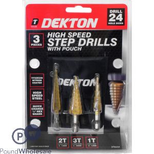 DEKTON HIGH SPEED STEEL DRILL SET