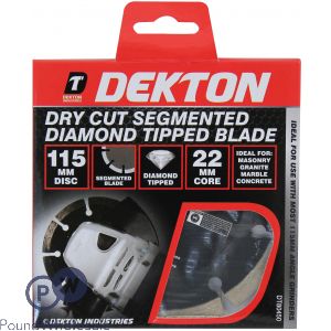 Dekton Dry Cut Segmented Diamond Tipped Blade