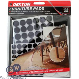 DEKTON 125 PIECE FURNITURE PADS