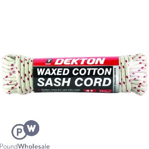 DEKTON WAXED COTTON SASH CORD