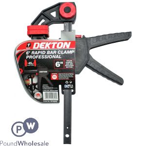 Dekton 6" Rapid Bar Clamp Professional