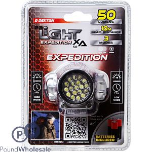 Dekton Pro Light Xa50 Expedition Head Torch