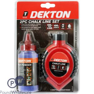 Dekton 2pc Chalk Line Set