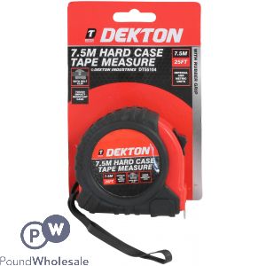 Dekton 7.5m Hard Case Tape Measure