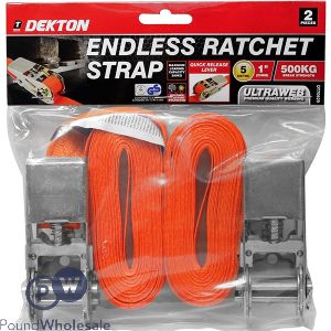 Dekton Endless Ratchet Strap 5m 2pc