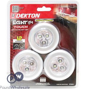 Dekton Pro Light Led Xh12 Touch Home-light Set 3pc