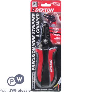 DEKTON PRECISION WIRE STRIPPER &amp; CRIMPER