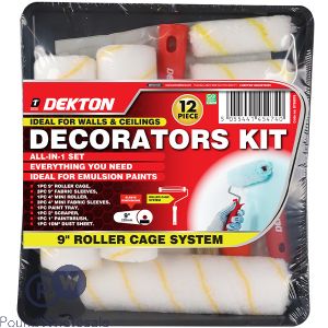 Dekton All-in-one Decorators Kit 12pc