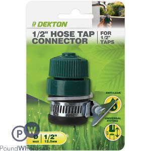 Dekton Universal 1/2" Hose Tap Connector